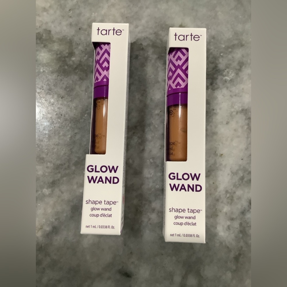 NWT Tarte travel-size shape tape glow wand SET OF 2